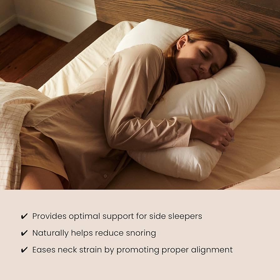 NORDIC SLEEP PILLOW MEDIUM HIGH 43x63cm① Fossflakes Pillow Medium High - Nordic Sleep by Fossflakes